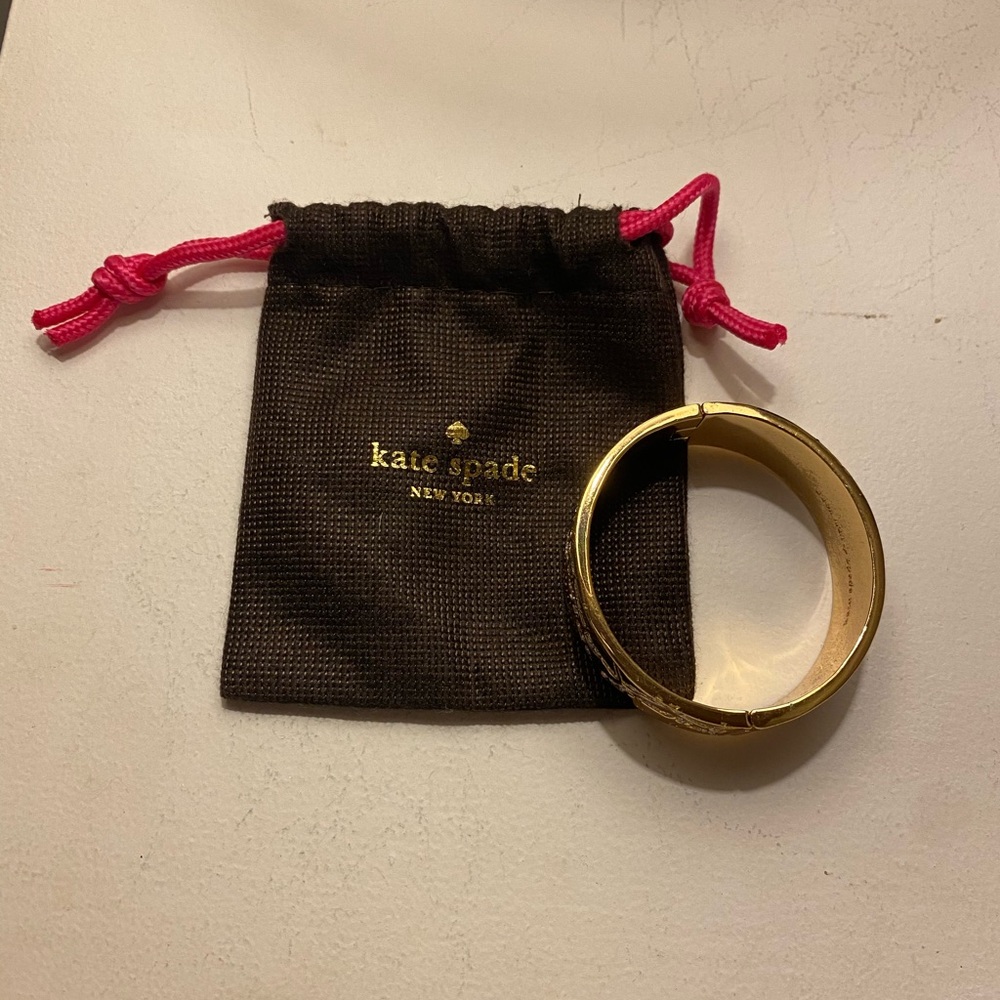 Kate Spade Thick Gold Bracelet